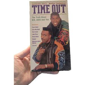 Time Out: The Truth About HIV, AIDS, and You VHS (1992) Awareness Public Health